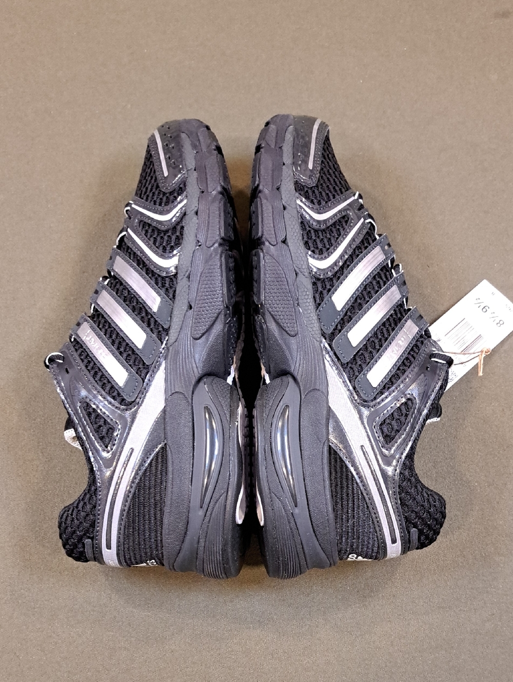 Adidas Adistar Control 5 - Color: Black/Silver - Size: Unisex-Men 8.5, Women 9.5 - Picture 7 of 10
